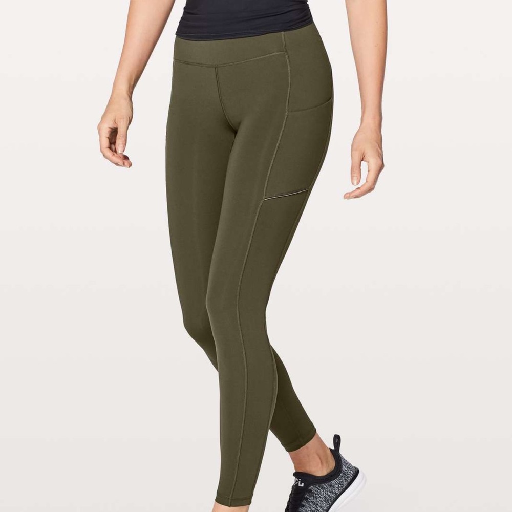 lululemon Dark Olive Leggings